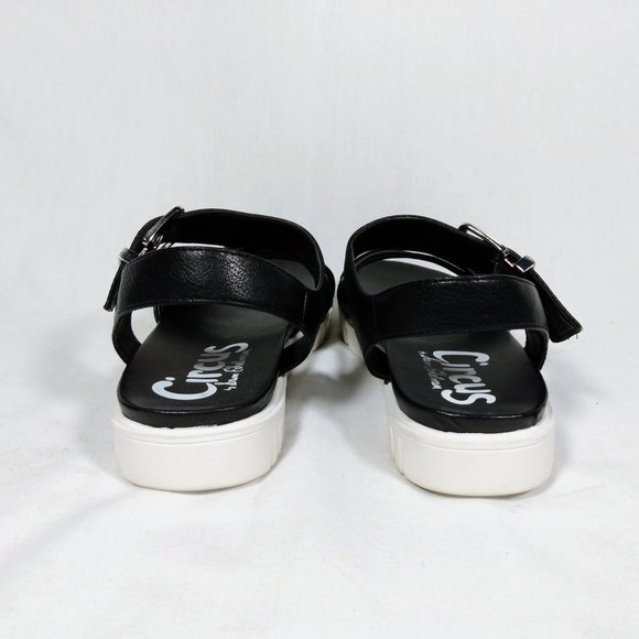 Circus by Sam Edelman Narcissa Flat Sandal-Black-New without Tags - Picture 4 of 5